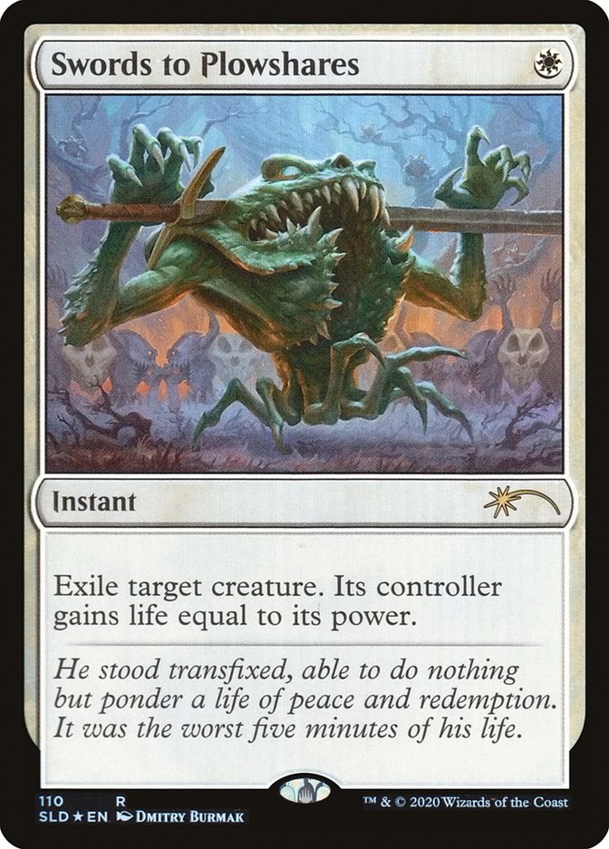 Swords to Plowshares [Secret Lair Drop Series] (SLD 110)