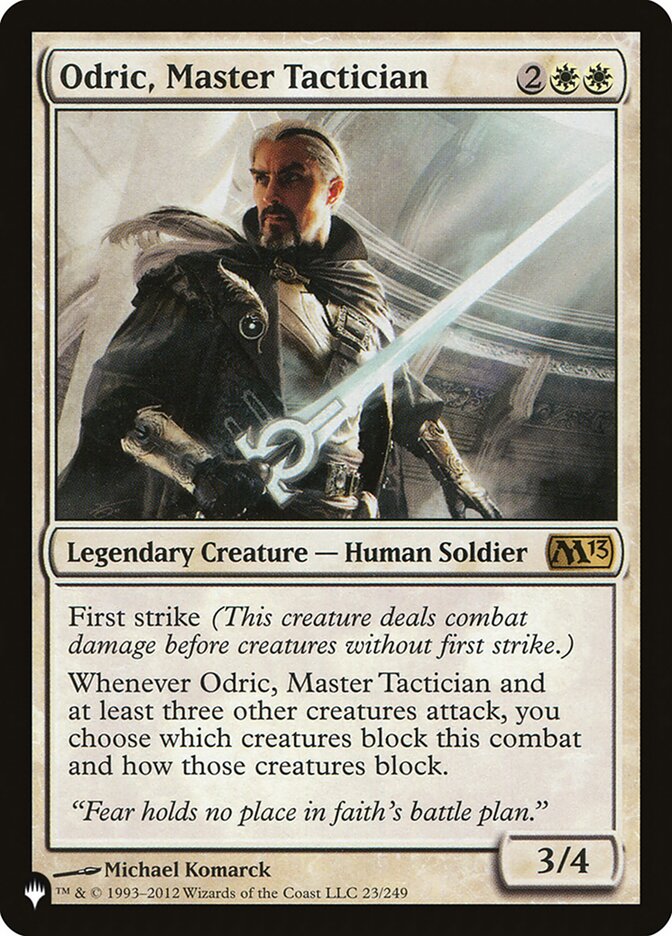 Odric, Master Tactician [The List] (LM13 23)