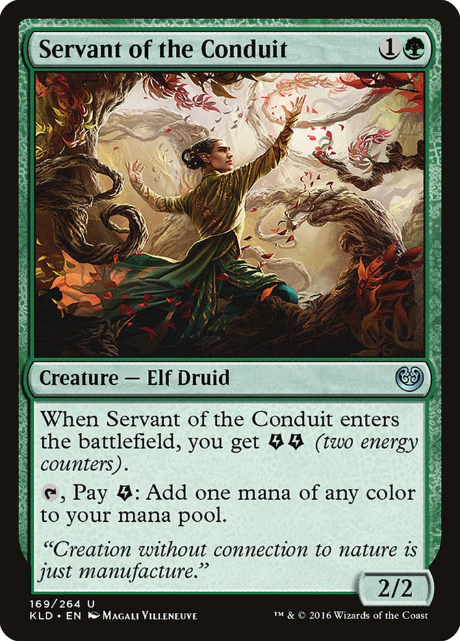 Servant of the Conduit [Kaladesh] (KLD 169)