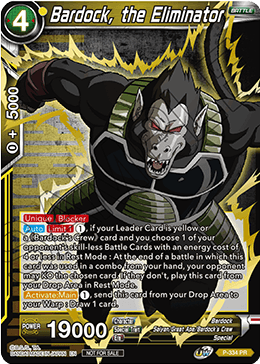 Bardock, the Eliminator (Gold Stamped) [P-334]