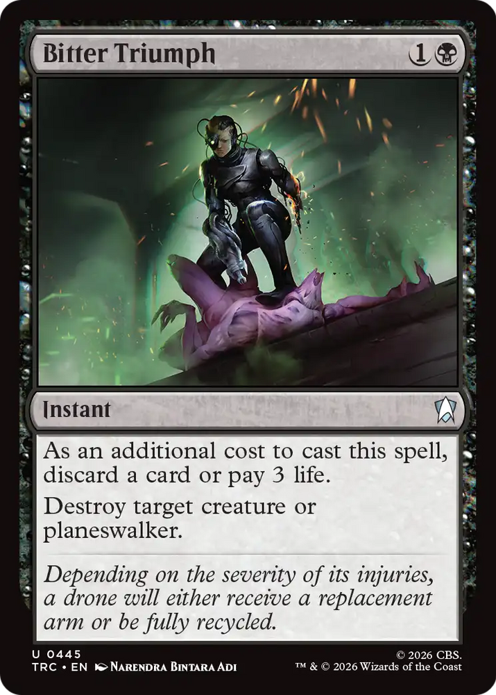 Bitter Triumph (Surge Foil) [Star Trek Commander]
