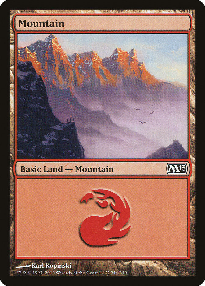 Mountain (#244) [Magic 2013] (M13 244)