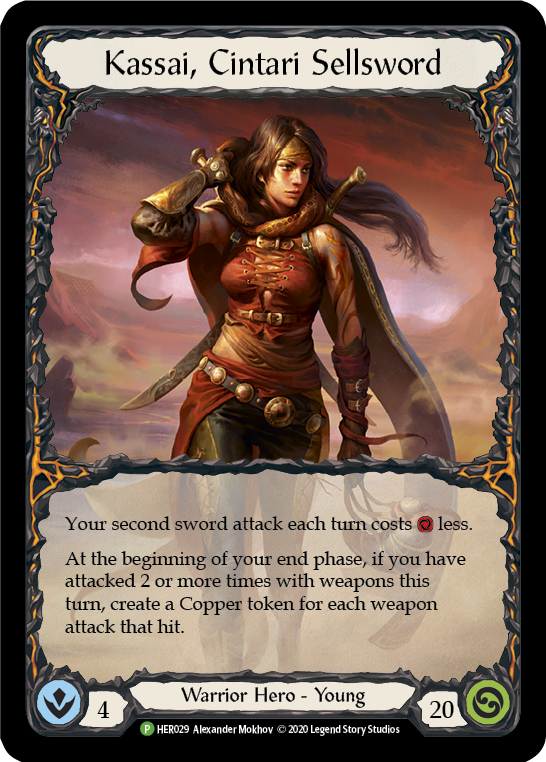 Kassai, Cintari Sellsword [HER029] Cold Foil