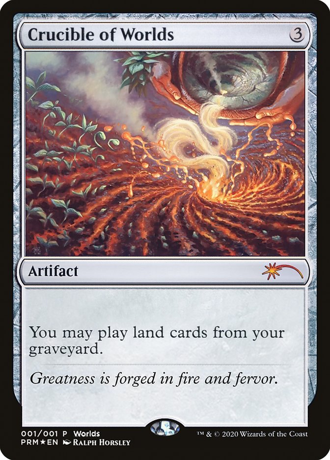 Crucible of Worlds (Worlds) [World Championship Promos] (PWOR 2019)