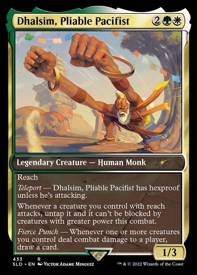 Dhalsim, Pliable Pacifis [Secret Lair Drop Series] (SLD 433)