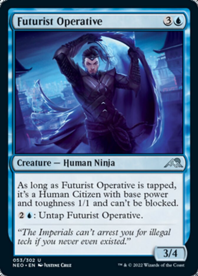 Futurist Operative [Kamigawa: Neon Dynasty] (NEO 53)