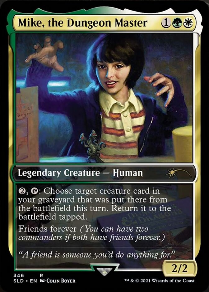 Mike, the Dungeon Master [Secret Lair Drop] (SLD 346)
