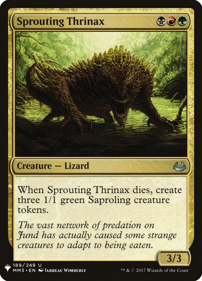 Sprouting Thrinax [Mystery Booster] (MB1 1489)