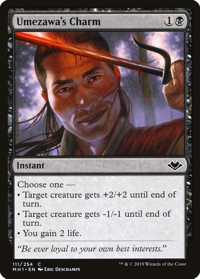 Umezawa's Charm [Modern Horizons] (MH1 111)