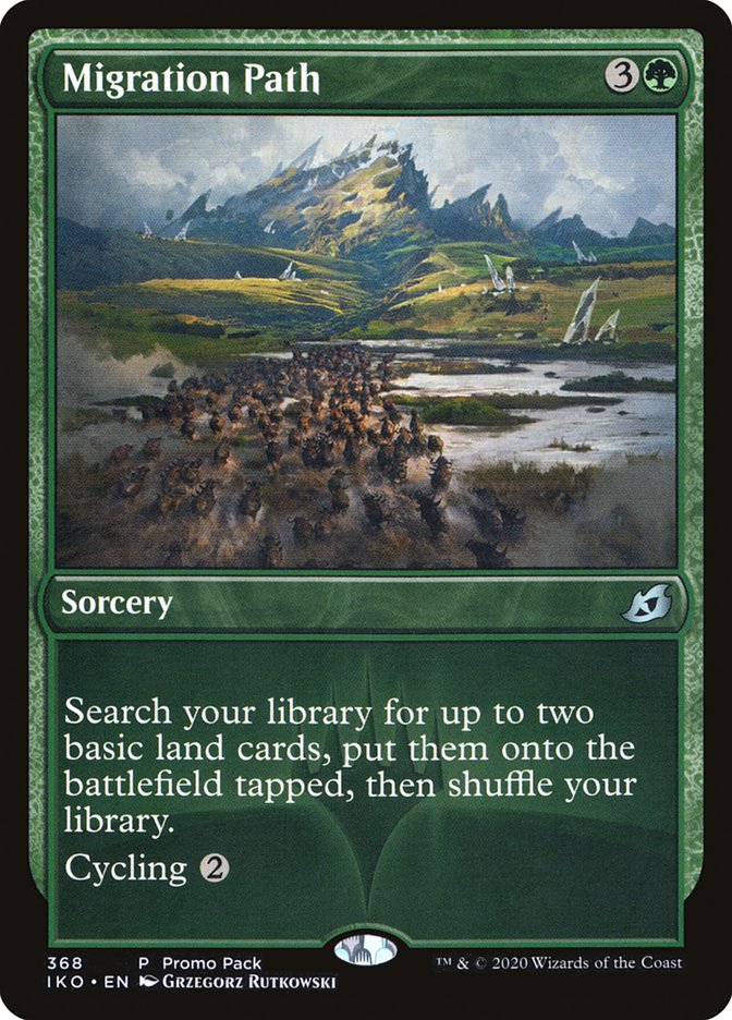 Migration Path (Promo Pack) [Ikoria: Lair of Behemoths Promos] (PIKO 368)
