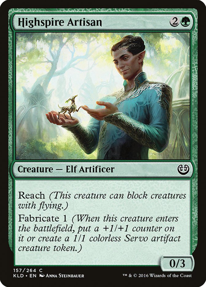 Highspire Artisan [Kaladesh] (KLD 157)