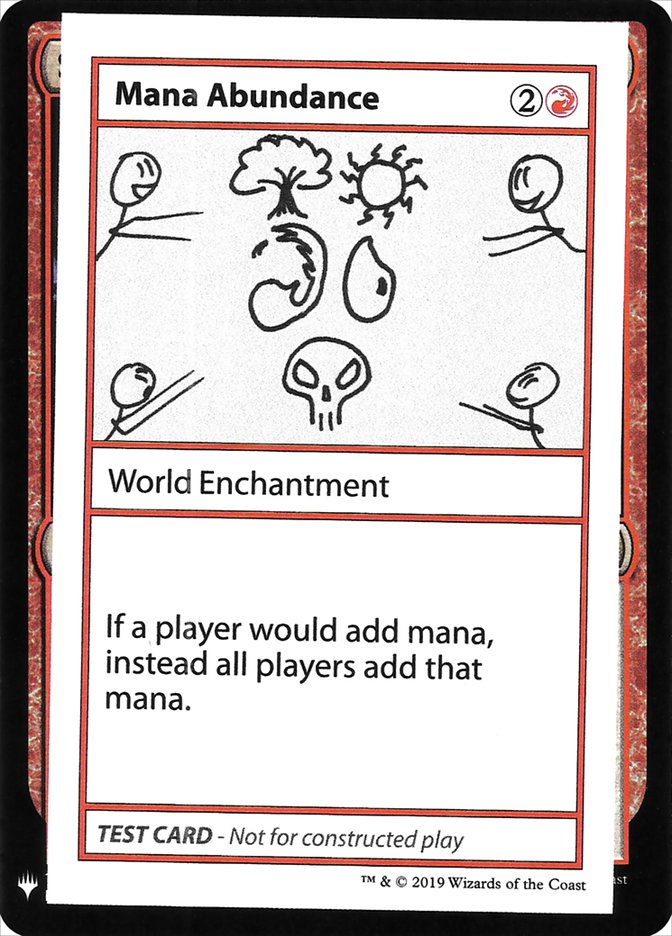 Mana Abundance [Mystery Booster Playtest Cards] (CMB1 58)