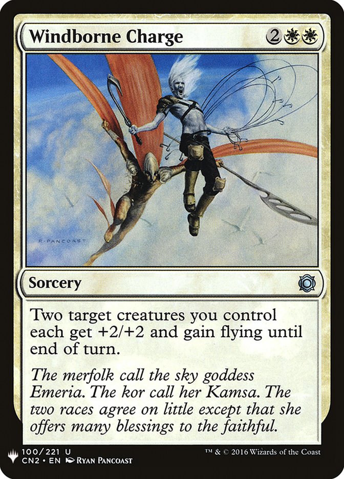 Windborne Charge [Mystery Booster] (MB1 276)