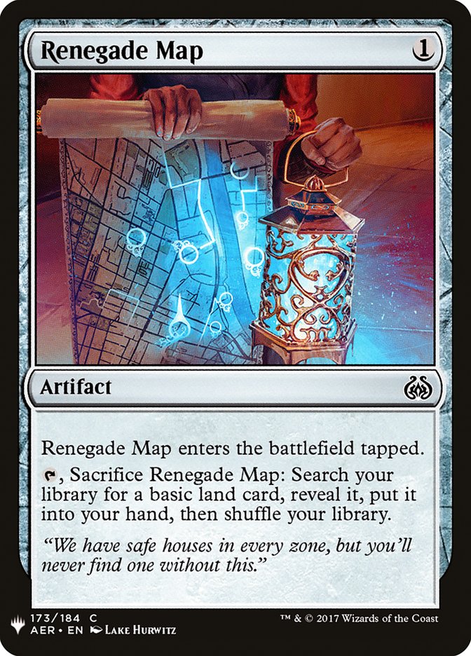 Renegade Map [Mystery Booster] (MB1 1623)