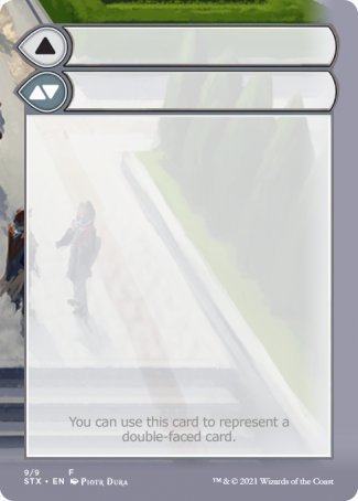 Helper Card (9/9) [Strixhaven: School of Mages Tokens] (TSTX C09)
