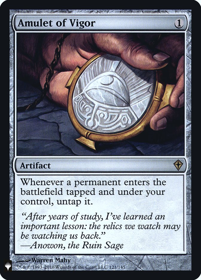 Amulet of Vigor [Mystery Booster] (FMB1 98)