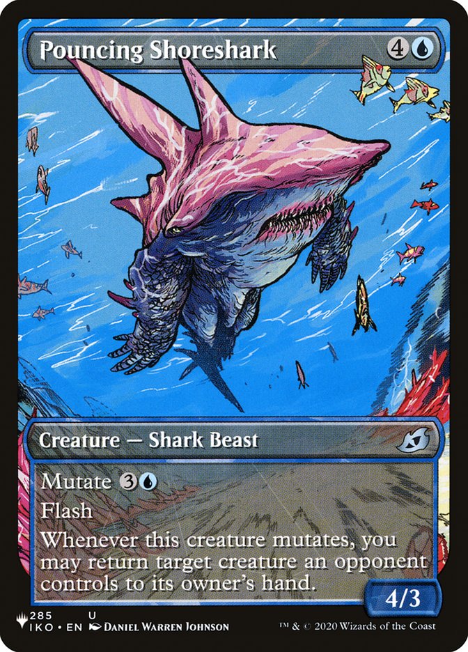 Pouncing Shoreshark [The List] (LIKO 64)