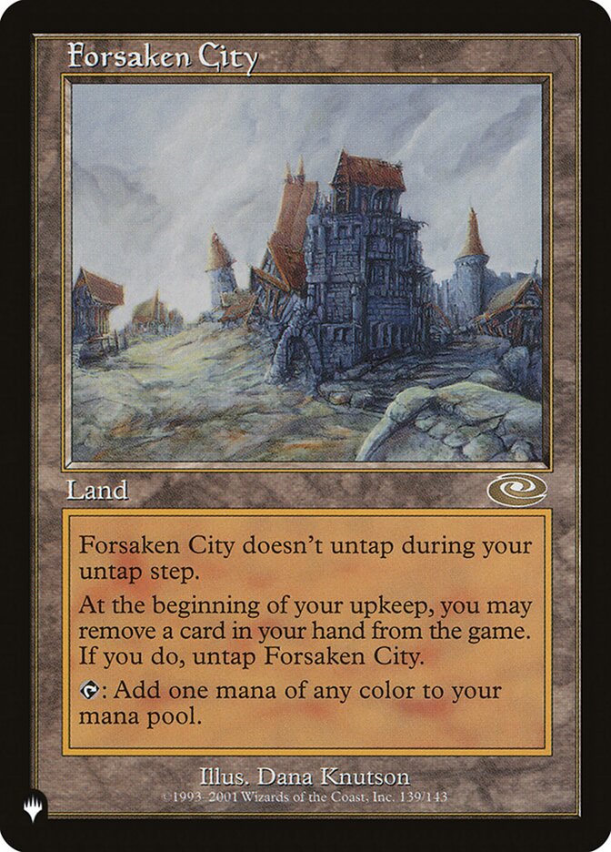 Forsaken City [The List] (LPLS 139)