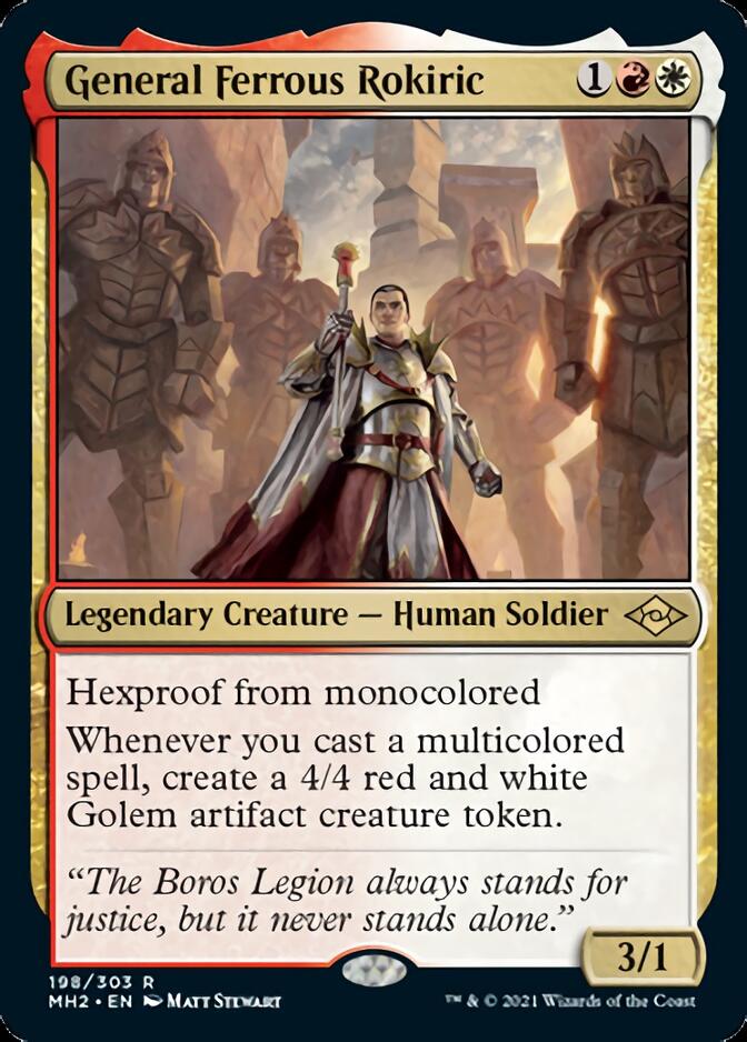 General Ferrous Rokiric [Modern Horizons 2] (MH2 198)