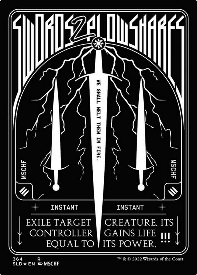 Swords to Plowshares (364) [Secret Lair Drop Series] (SLD 364)