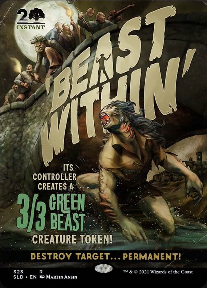 Beast Within [Secret Lair Drop] (SLD 323)