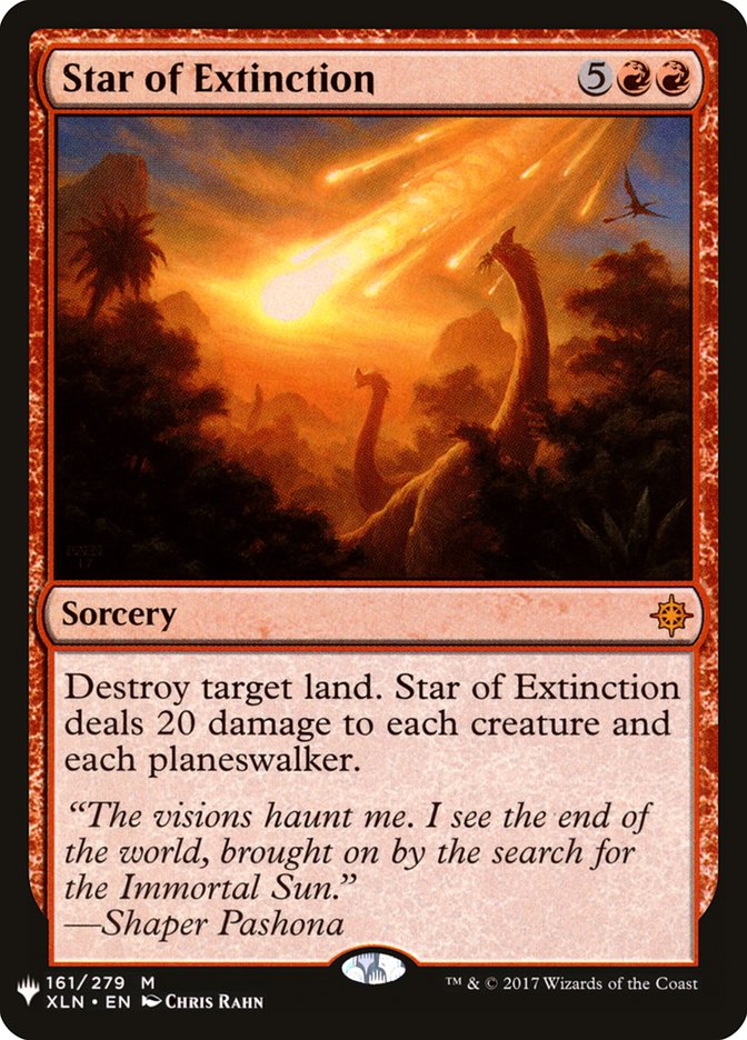 Star of Extinction [Mystery Booster] (MB1 1068)