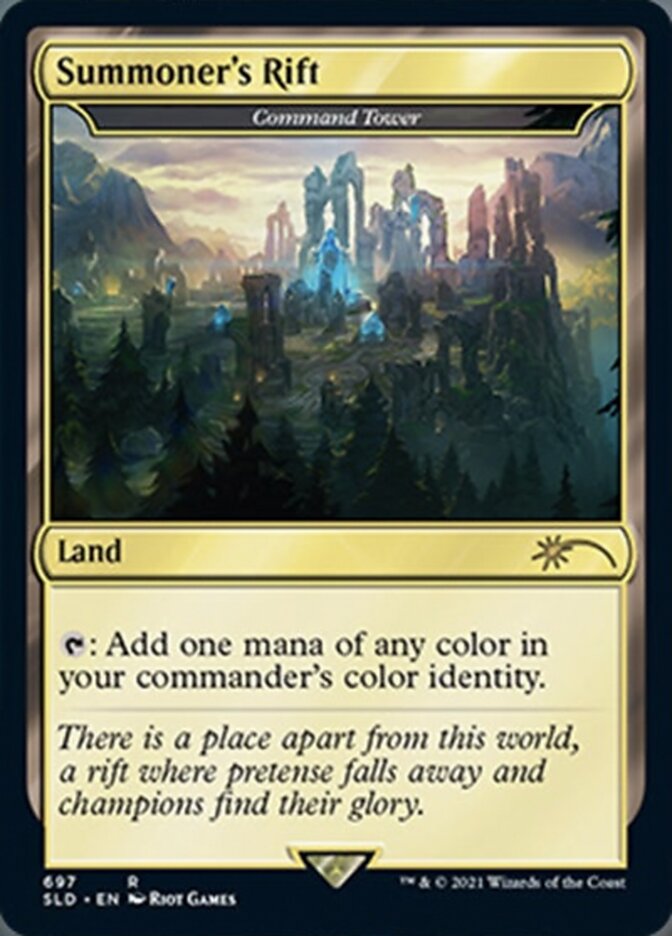 Command Tower - Summoner's Rift [Secret Lair Drop Promos] (PSLD 697)