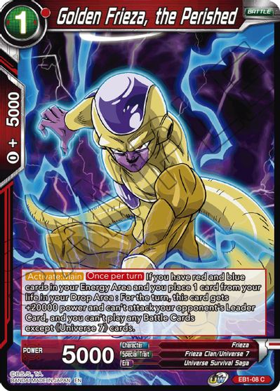 Golden Frieza, the Perished [EB1-08]