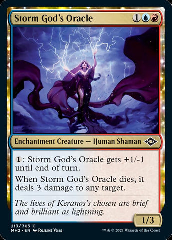 Storm God's Oracle [Modern Horizons 2] (MH2 213)