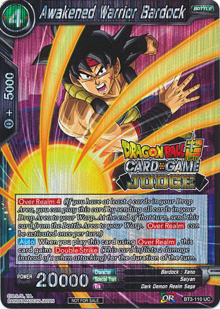Awakened Warrior Bardock [BT3-110]