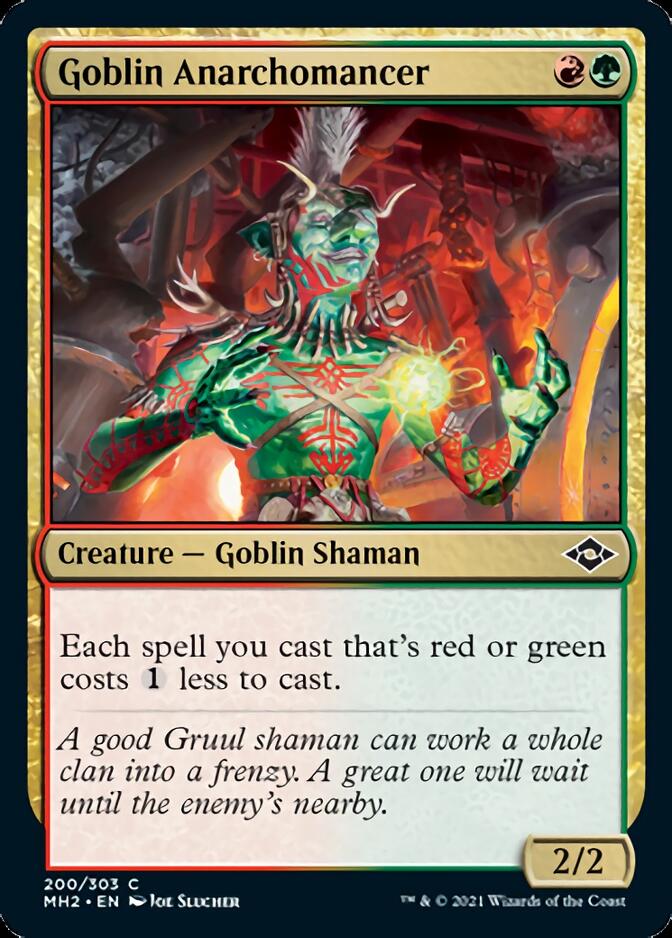 Goblin Anarchomancer [Modern Horizons 2] (MH2 200)