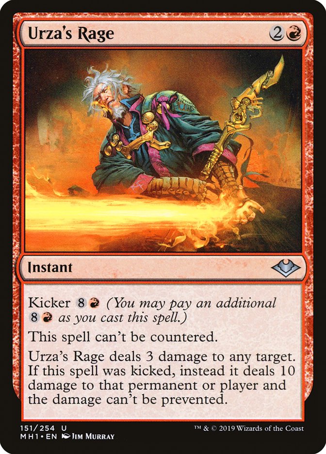 Urza's Rage [Modern Horizons] (MH1 151)
