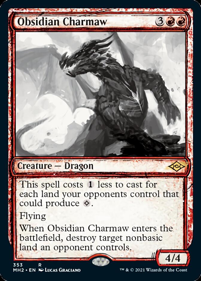 Obsidian Charmaw (Sketch) [Modern Horizons 2] (MH2 353)