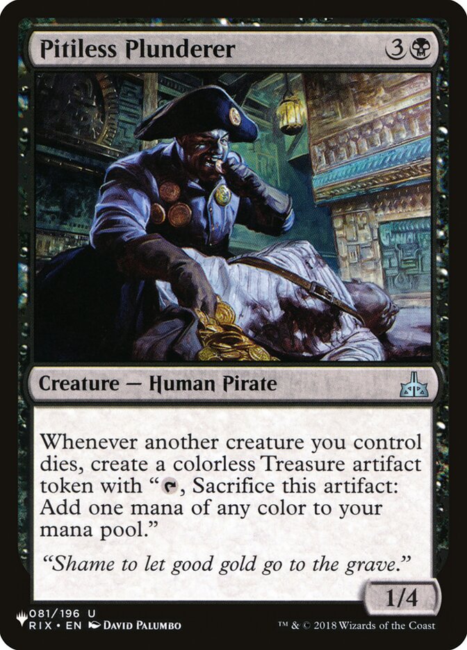 Pitiless Plunderer [The List] (LRIX 81)