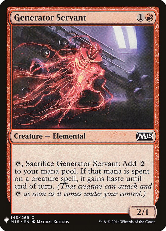 Generator Servant [Mystery Booster] (MB1 944)