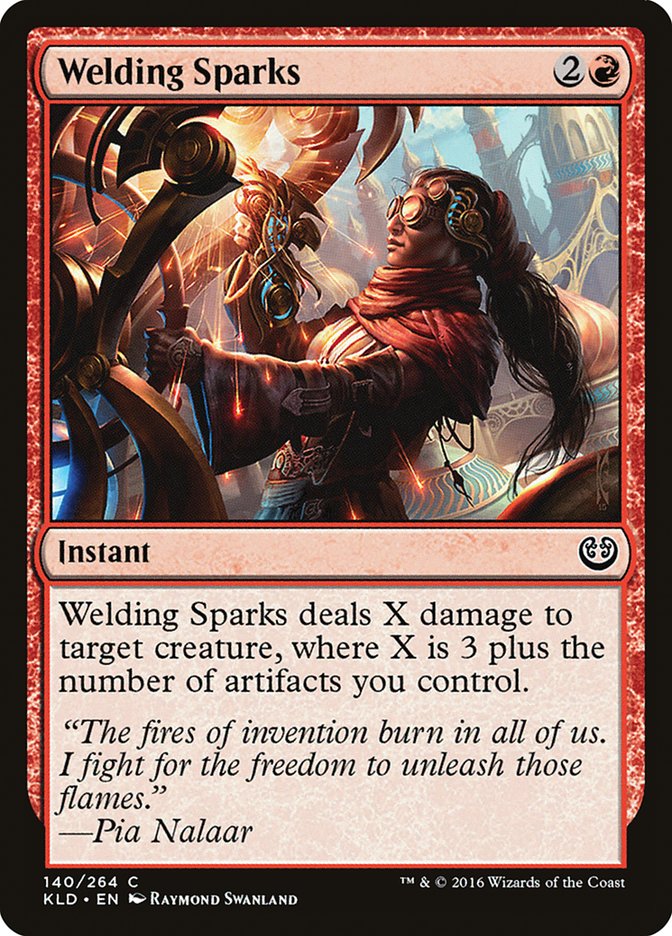 Welding Sparks [Kaladesh] (KLD 140)