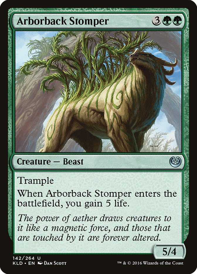 Arborback Stomper [Kaladesh] (KLD 142)