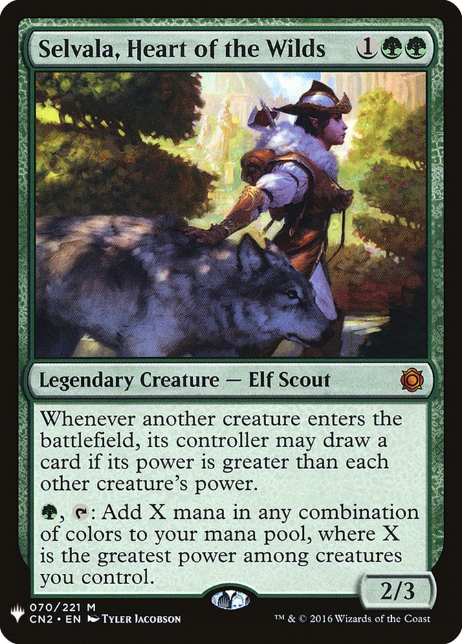Selvala, Heart of the Wilds [Mystery Booster] (MB1 1330)