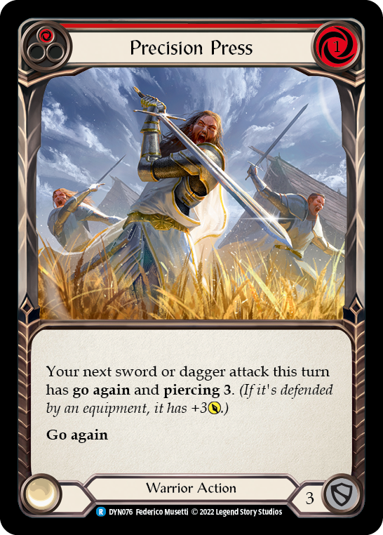 Precision Press [DYN076] (Dynasty)