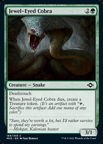 Jewel-Eyed Cobra [Modern Horizons 2] (MH2 168)