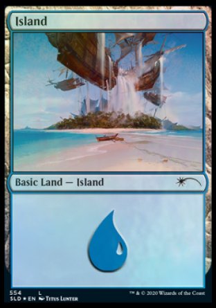Island (Pirates) (554) [Secret Lair Drop Promos] (PSLD 554)