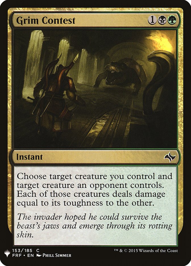 Grim Contest [Mystery Booster] (MB1 1432)