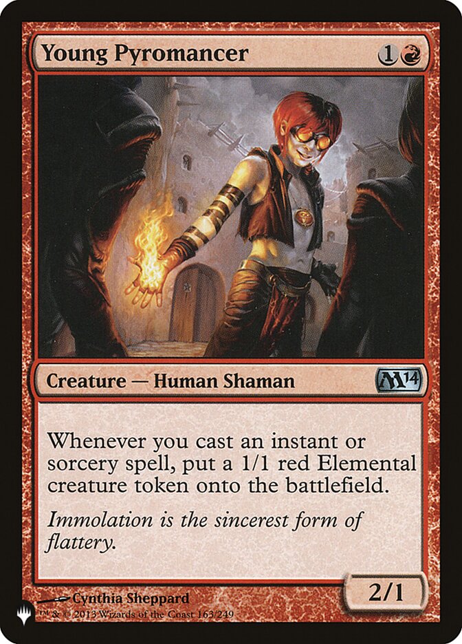 Young Pyromancer [The List] (LM14 163)