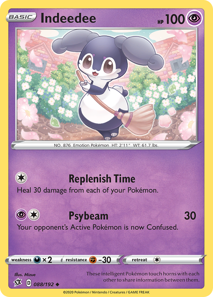Indeedee (88/192) [Sword & Shield: Rebel Clash]