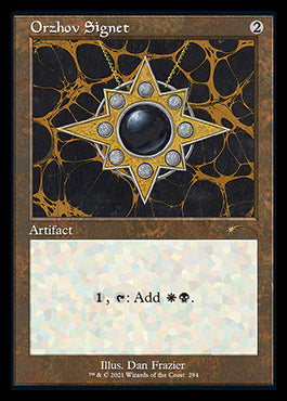 Orzhov Signet (Retro) [Secret Lair Drop Series] (SLD 294)