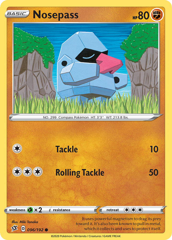 Nosepass (96/192) [Sword & Shield: Rebel Clash]