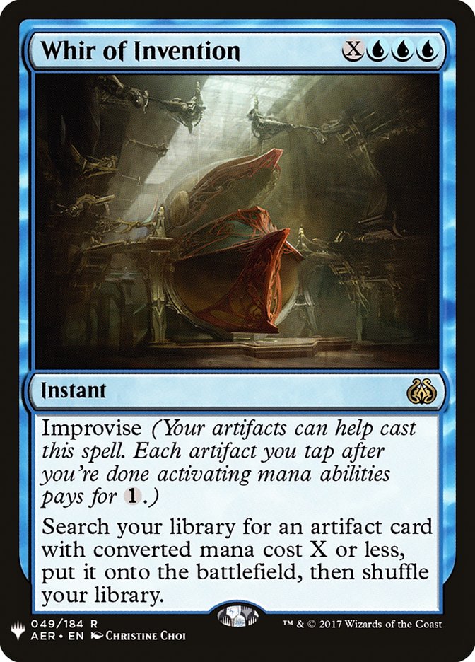 Whir of Invention [Mystery Booster] (MB1 547)