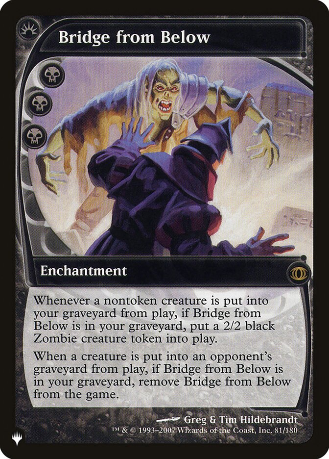 Bridge from Below [The List] (LFUT 81)