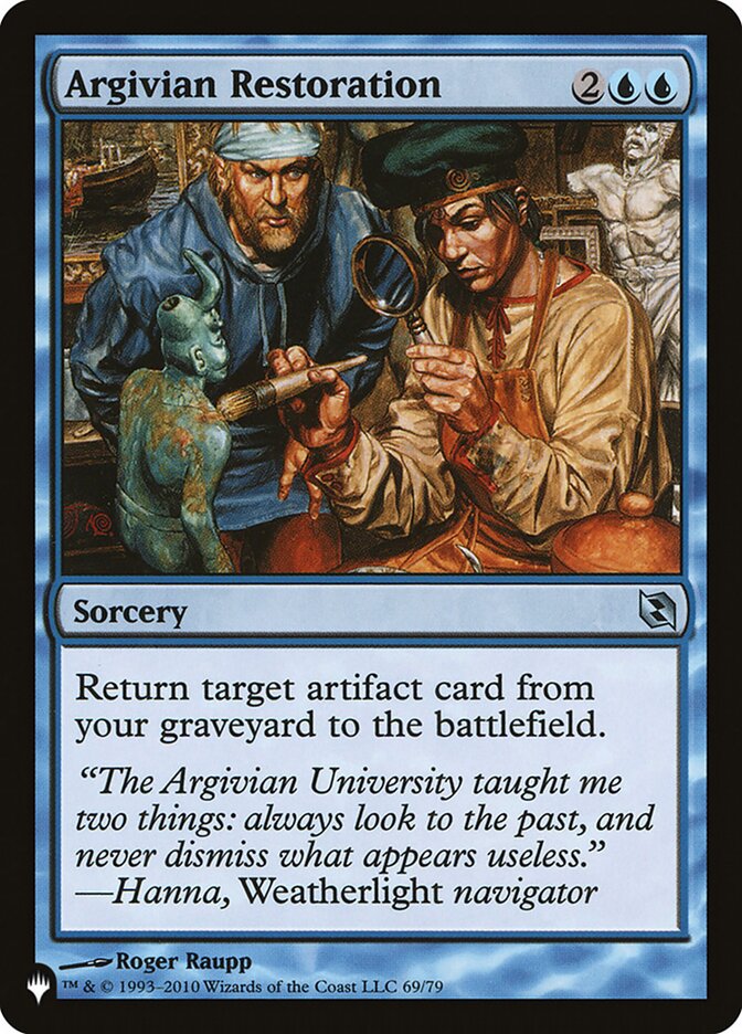 Argivian Restoration [The List] (LDDF 69)