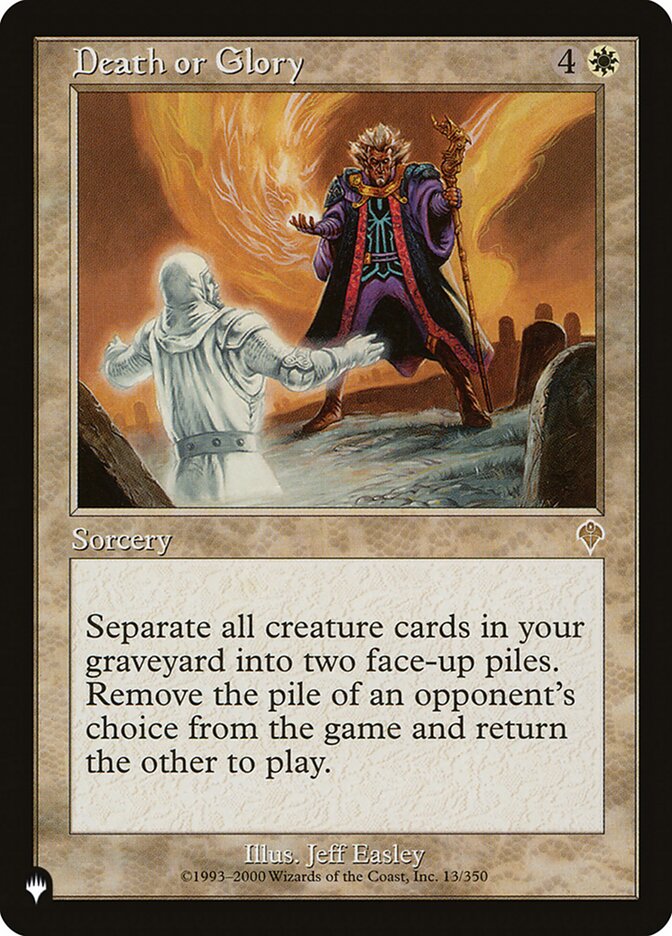 Death or Glory [The List] (LINV 13)